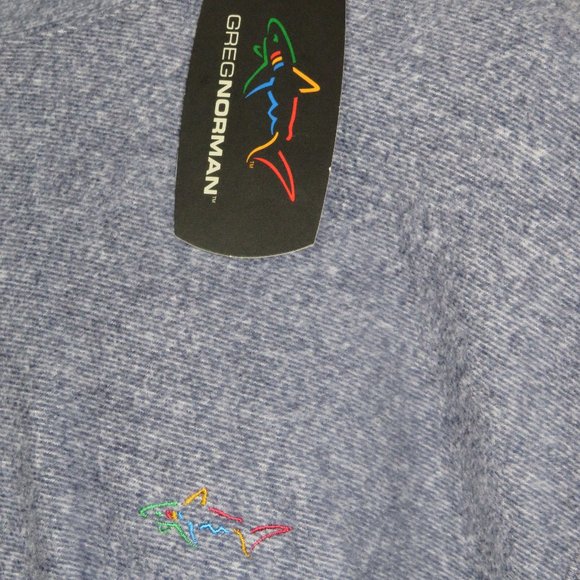 Greg Norman* Men's Long Sleeve Crew Neck Fleece Pullover Sweater~ Size XXL - Picture 3 of 8